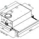 Måltegning_Silverline SL1152-V4 Crystal emhætte 