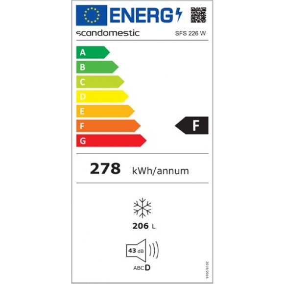 SFS 226 W Fryser_energimærke_Lindved El 