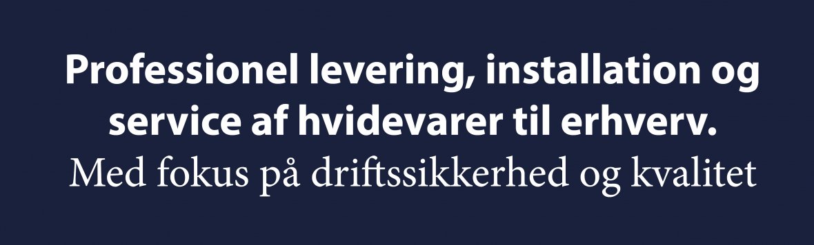 Hvidevarer boligforeninger og erhverv | Lindved El 