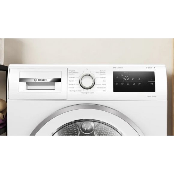 Bosch WTH85V01DN kondenstørretumbler med varmepumpe, 8 kg | Lindved El 