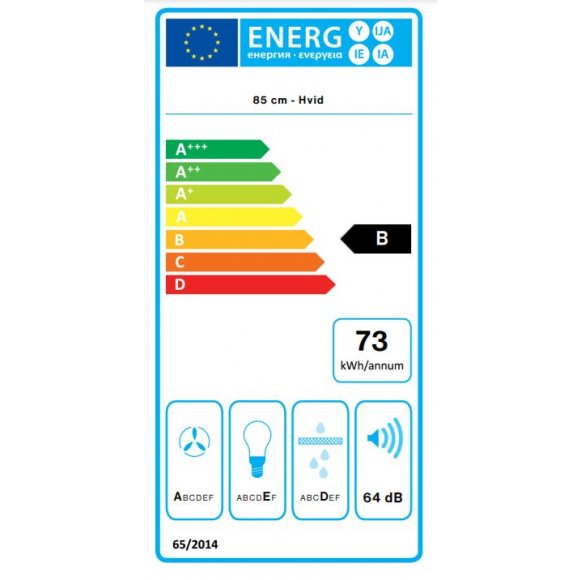 Bosch WAN28201DN frontbetjent vaskemaskine, energilabel | Lindved El 