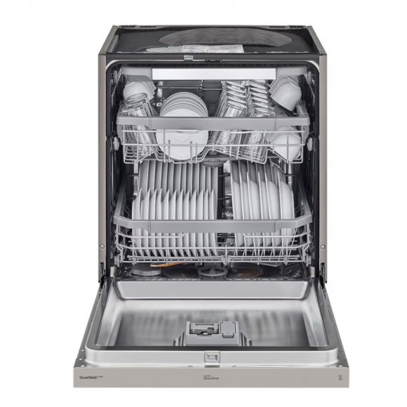 LG - LG DU355FP opvaskemaskine, stål