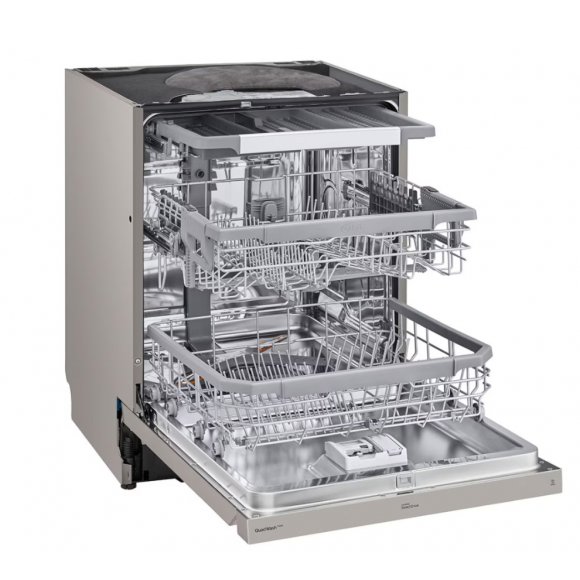 LG - LG DU355FP opvaskemaskine, stål
