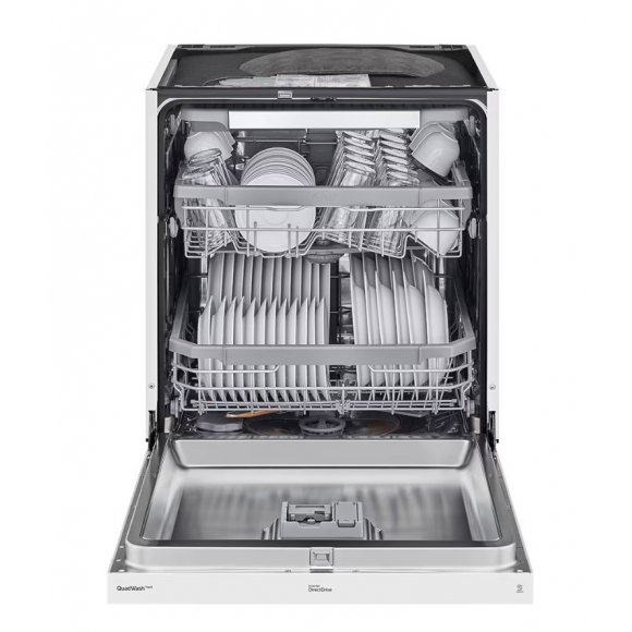 LG - LG DU355FW opvaskemaskine 42db hvid