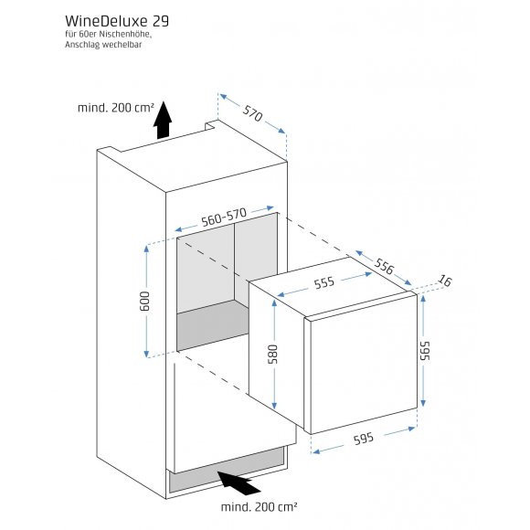Caso - Caso CS7711 WineDeluxe E29