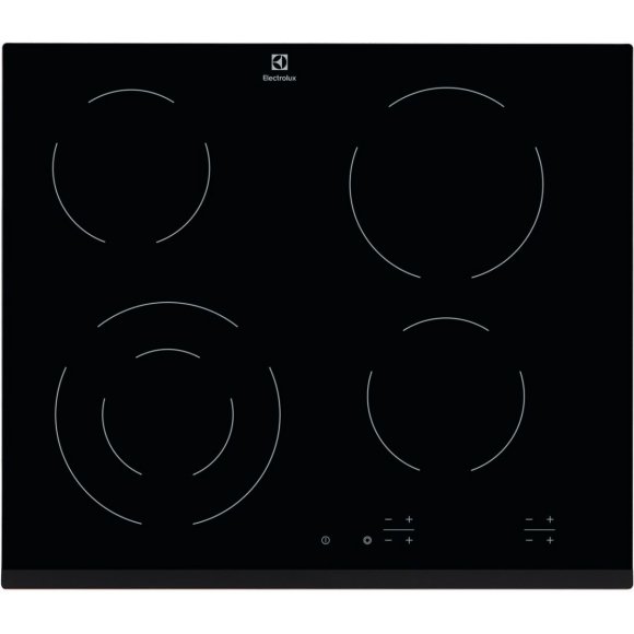 Electrolux HOC620F Keramisk, 60 cm, touch,1 dobbelt, facet