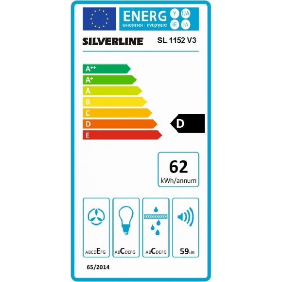 SILVERLINE - Silverline SL1152V3 Crystal Udtræk (midtfor)