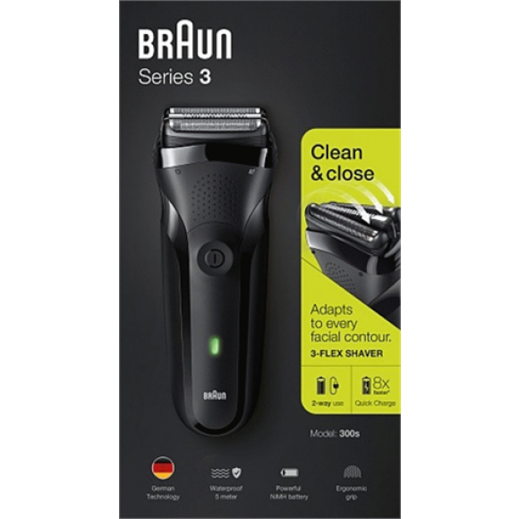 BRAUN - Braun shaver 300s opladelig