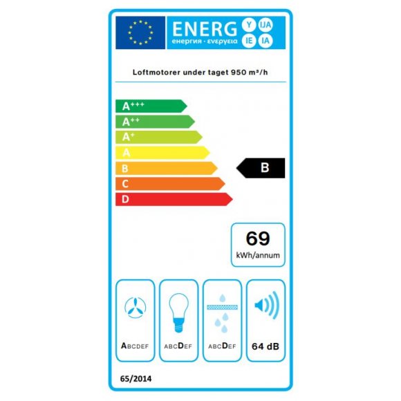 Falmec - Falmec Led-Line loftsemfang, 01led-120-ex, stål