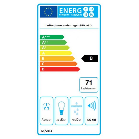 Falmec - Falmec Led-Line loftsemfang, hvid,01led-90-exh