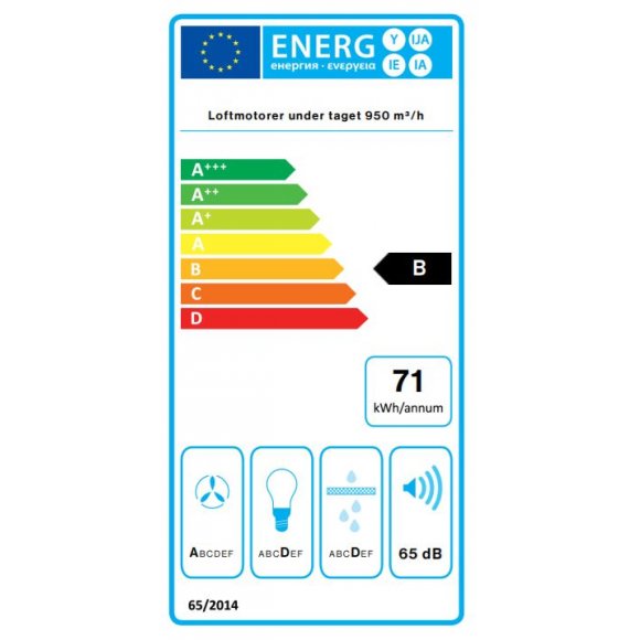 Falmec - Falmec loftsemfang Led-Line black,01led-90-exs